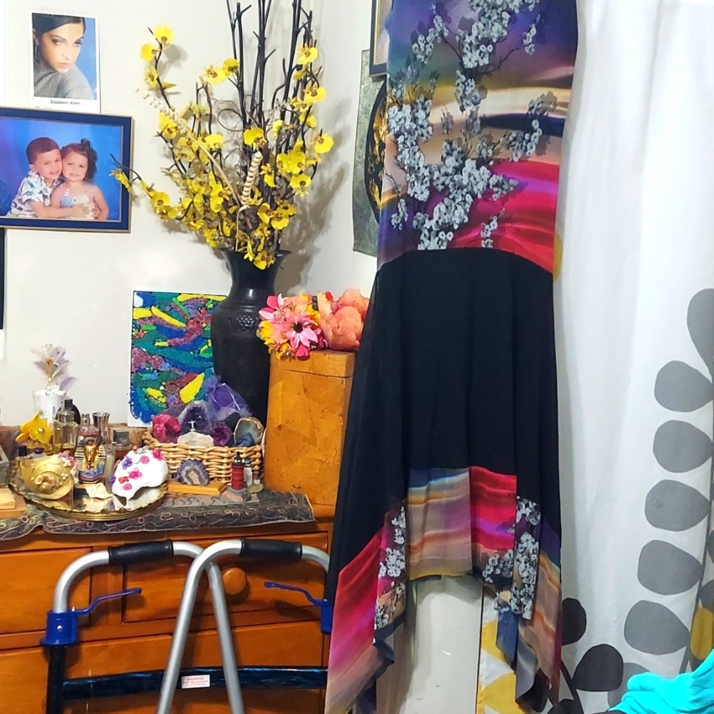 Petit Pois flowered dress